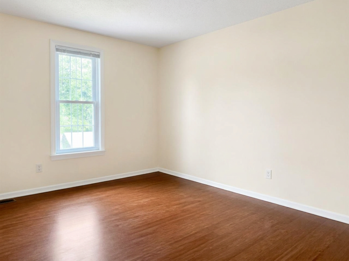 After — bedroom repaint